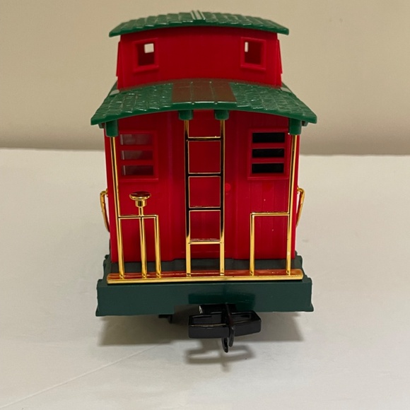 Eztec G-Scale Christmas North Pole Express Caboose Train Railroad Car - Picture 5 of 6